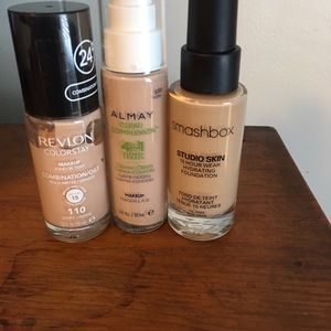 Set of 3 foundations